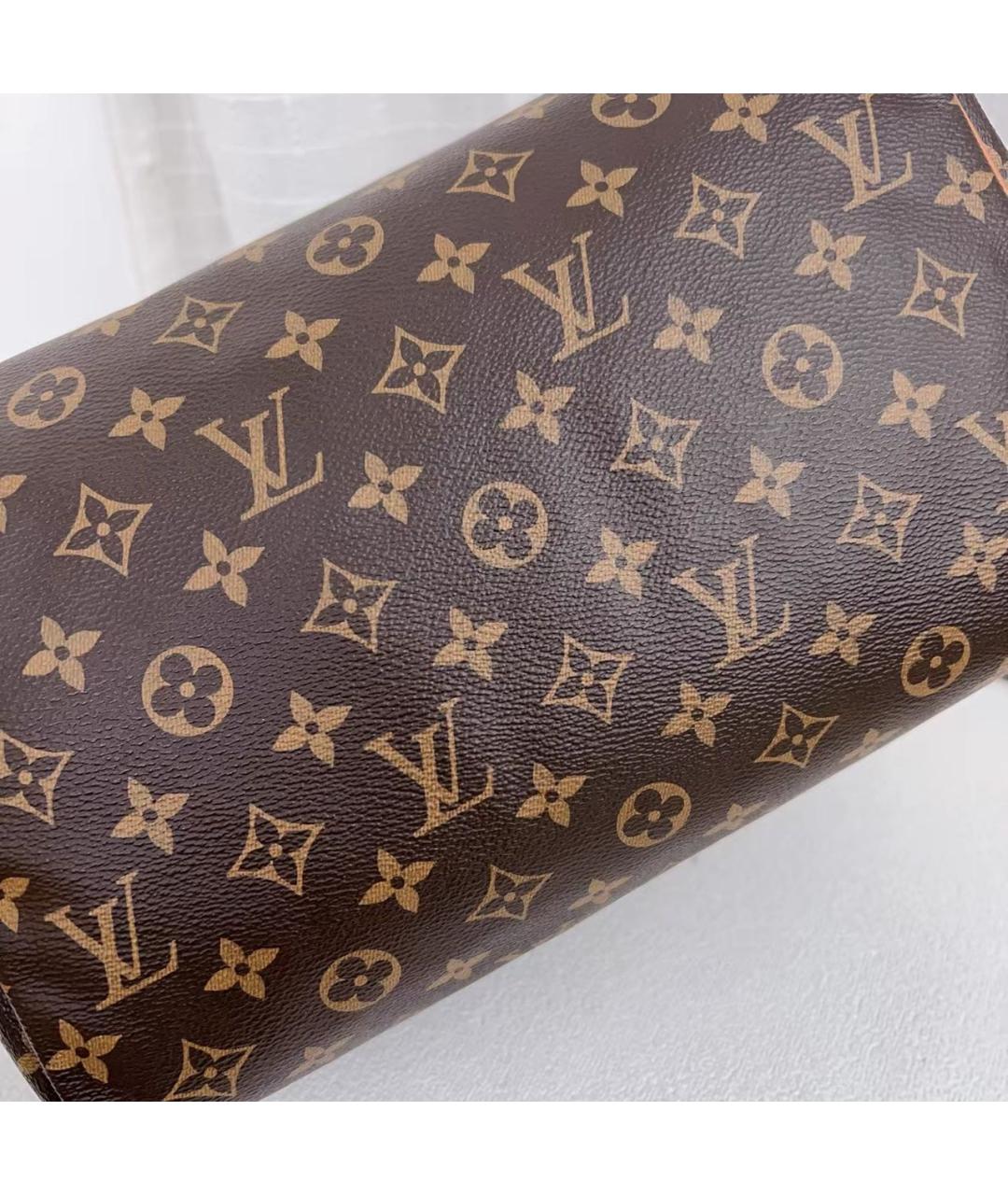 LOUIS VUITTON Коричневая дорожная/спортивная сумка, фото 3