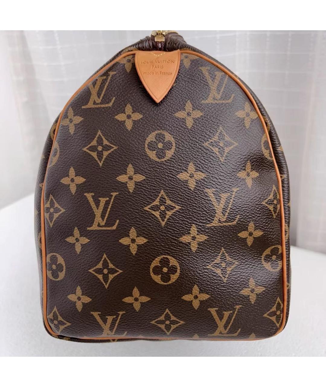 LOUIS VUITTON Коричневая дорожная/спортивная сумка, фото 6
