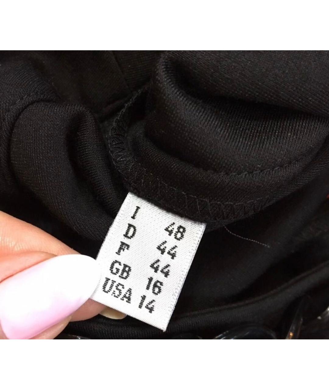 MOSCHINO Красное вискозное повседневное платье, фото 8