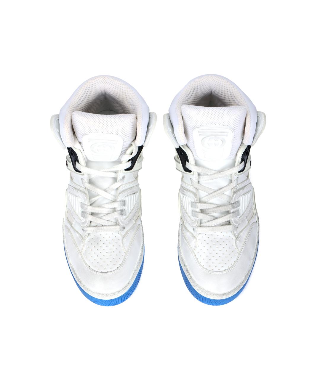 GUCCI Белые кроссовки, фото 3