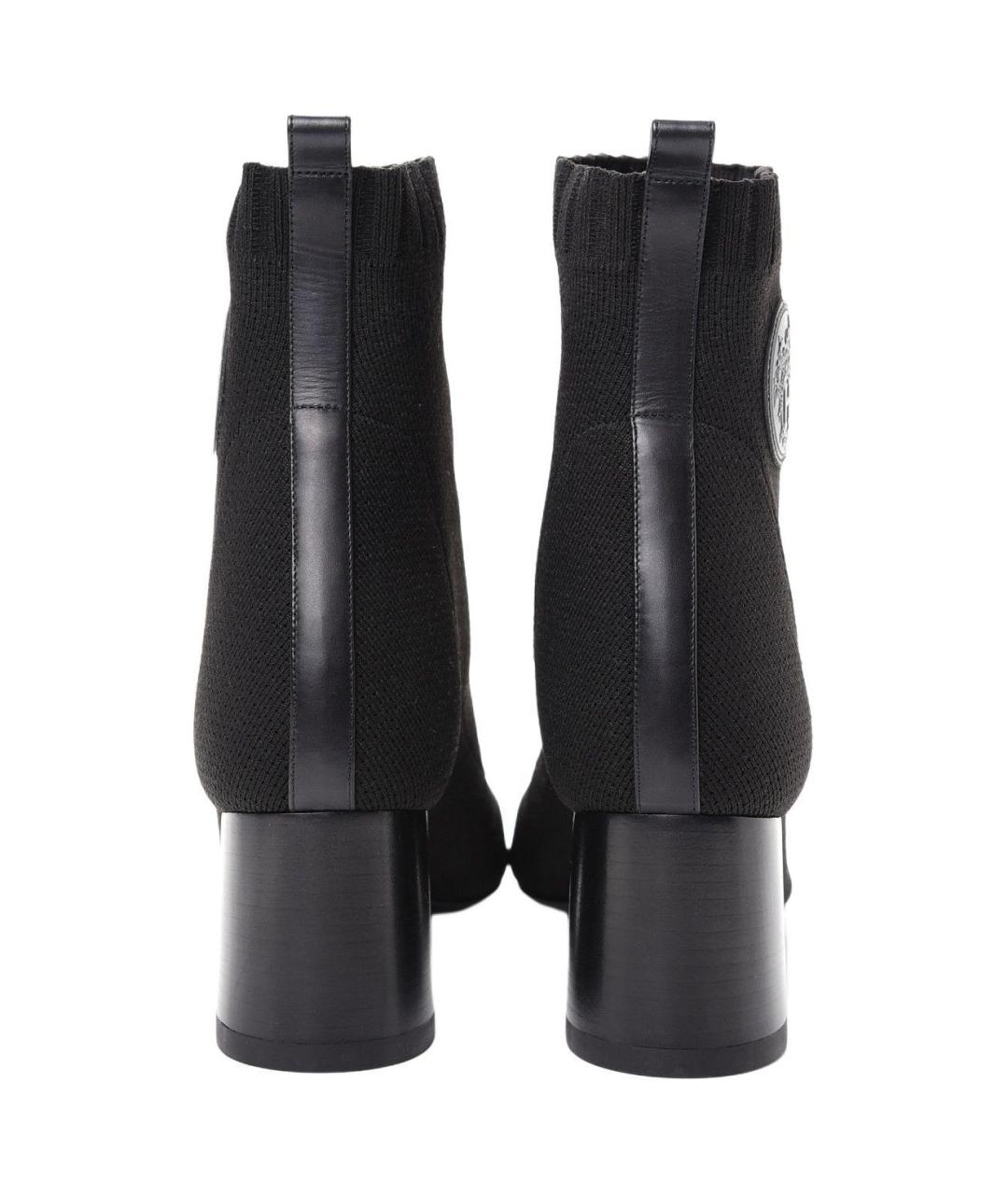 HERMES Черные полусапоги, фото 5