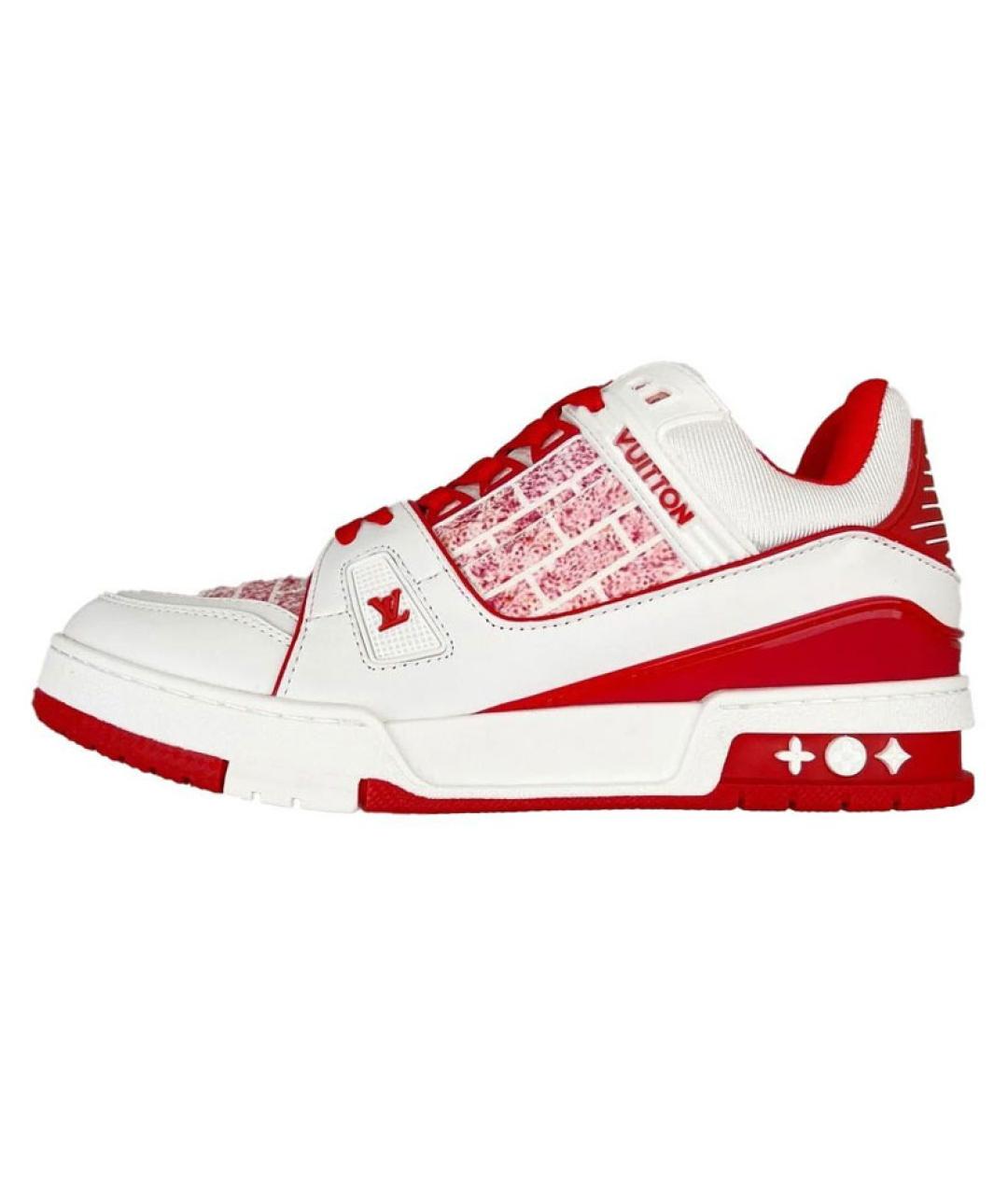 LOUIS VUITTON Белые низкие кроссовки / кеды, фото 2