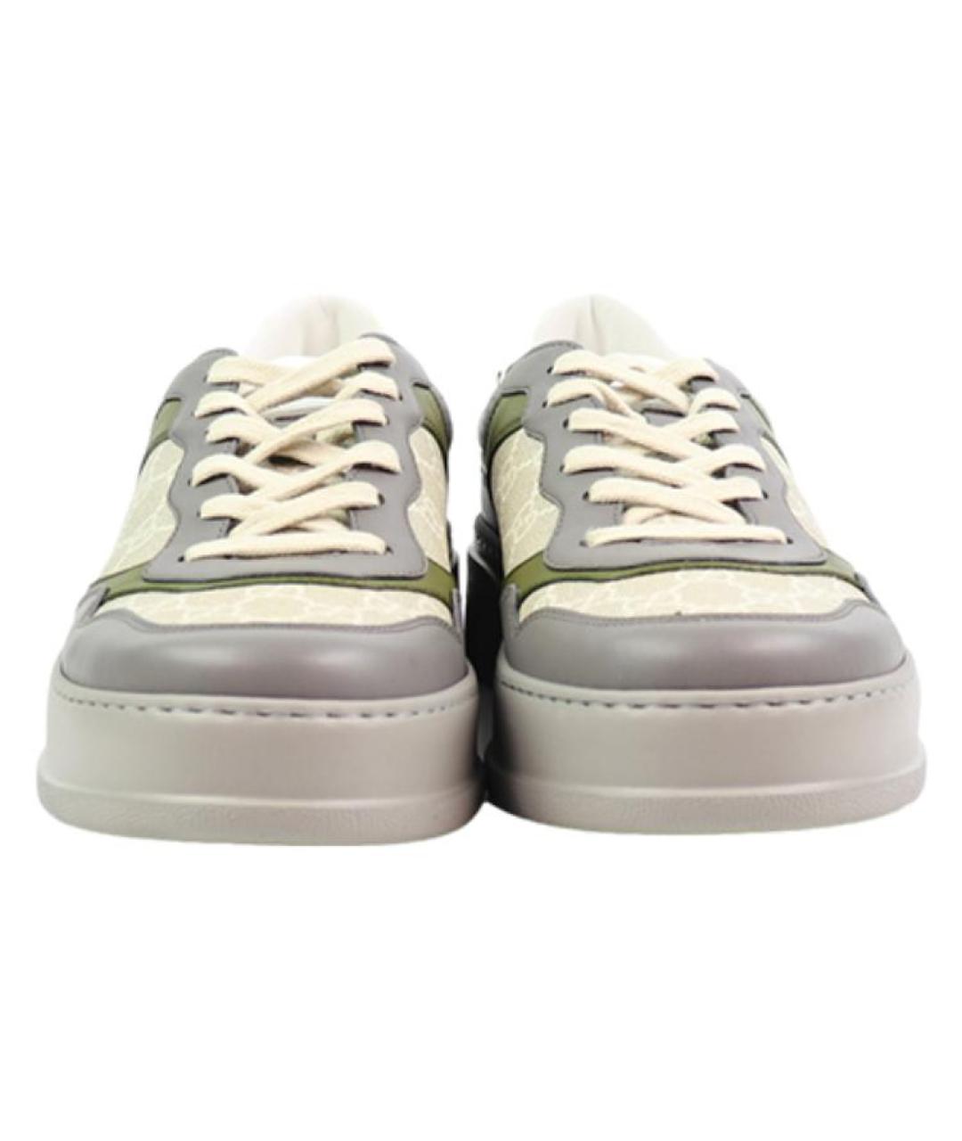 GUCCI Мульти кожаные низкие кроссовки / кеды, фото 4