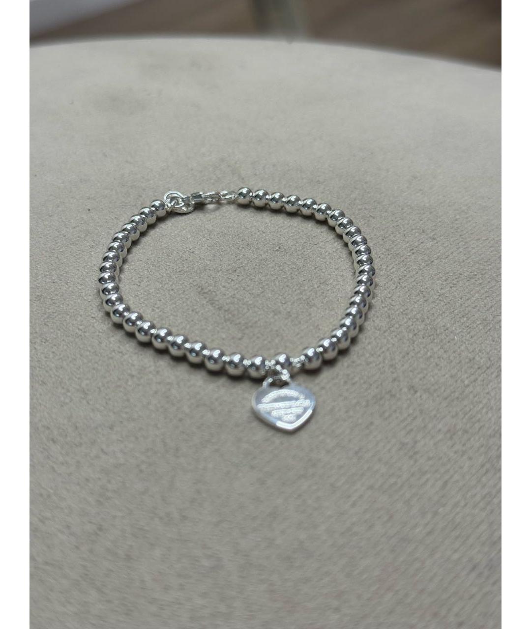 TIFFANY&CO Бирюзовый серебряный браслет, фото 3