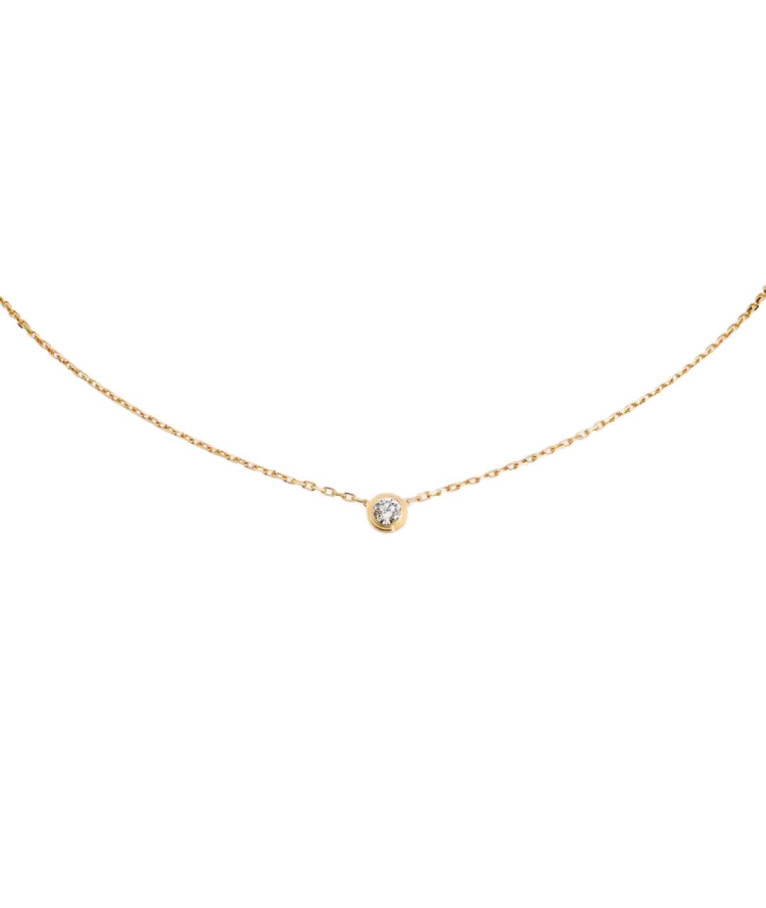 CARTIER Золотая подвеска из желтого золота, фото 1