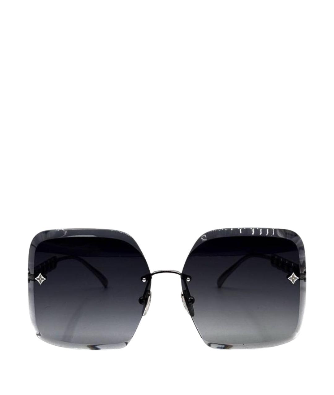 LOUIS VUITTON Серебряные металлические солнцезащитные очки, фото 1