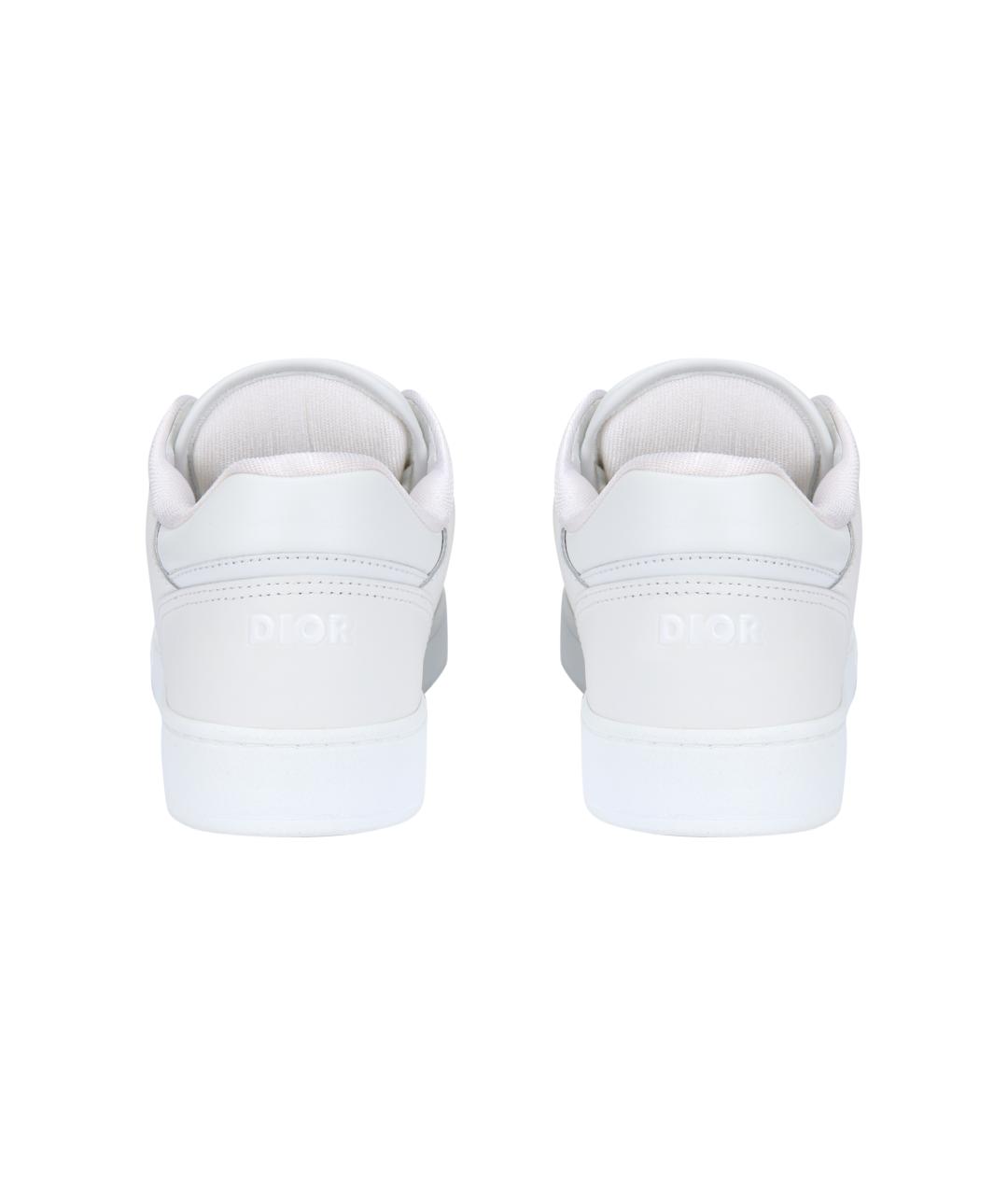 CHRISTIAN DIOR Белые кожаные кеды, фото 4