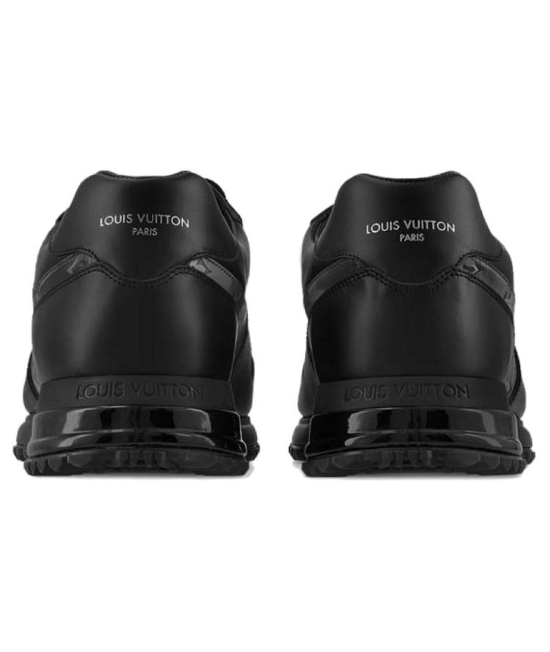 LOUIS VUITTON Черные низкие кроссовки / кеды, фото 5