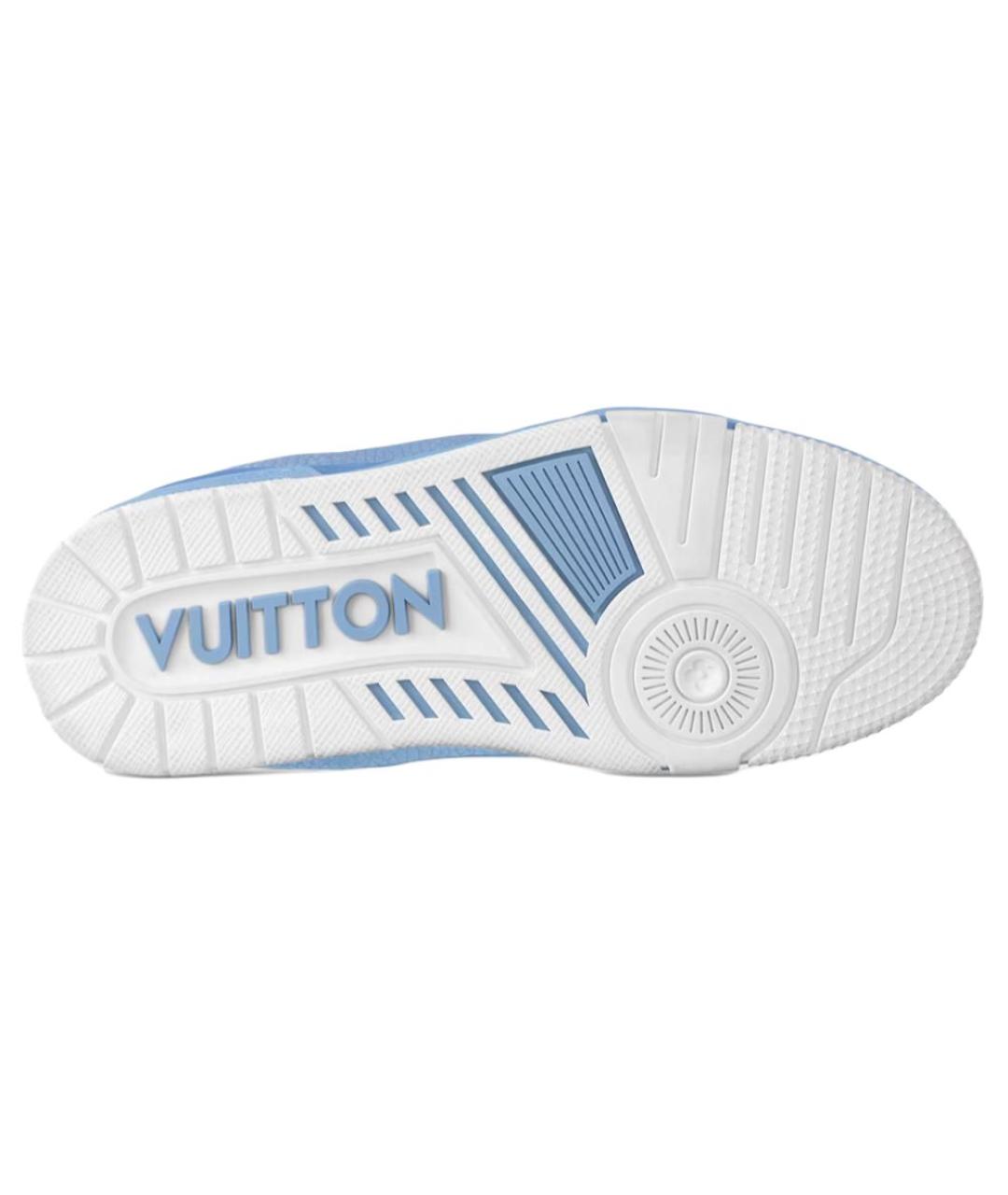 LOUIS VUITTON Синие кроссовки, фото 6