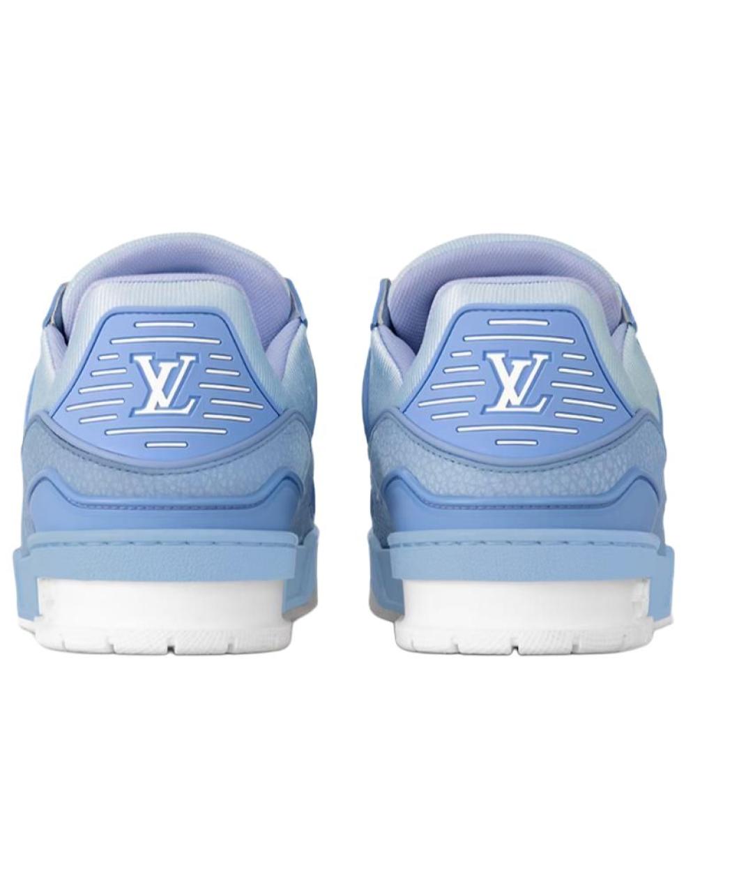 LOUIS VUITTON Синие кроссовки, фото 5