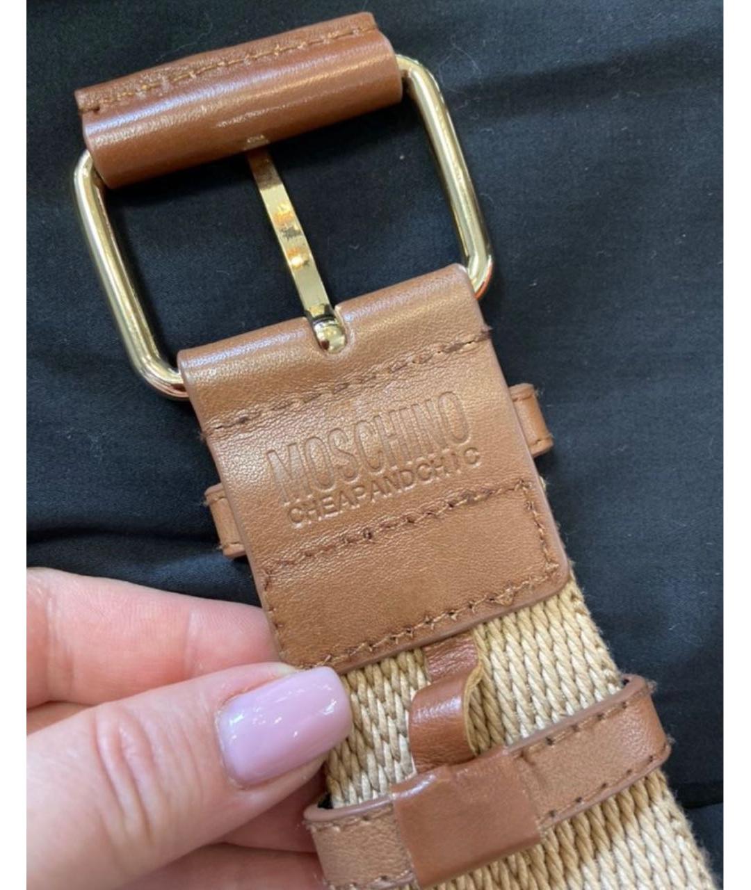 MOSCHINO Черное хлопковое повседневное платье, фото 5