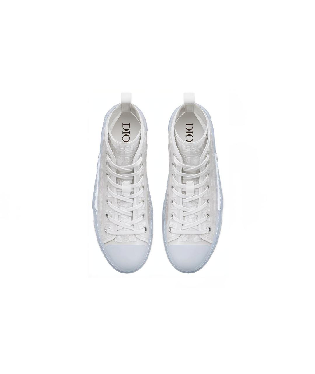 CHRISTIAN DIOR Белые низкие кроссовки / кеды, фото 4