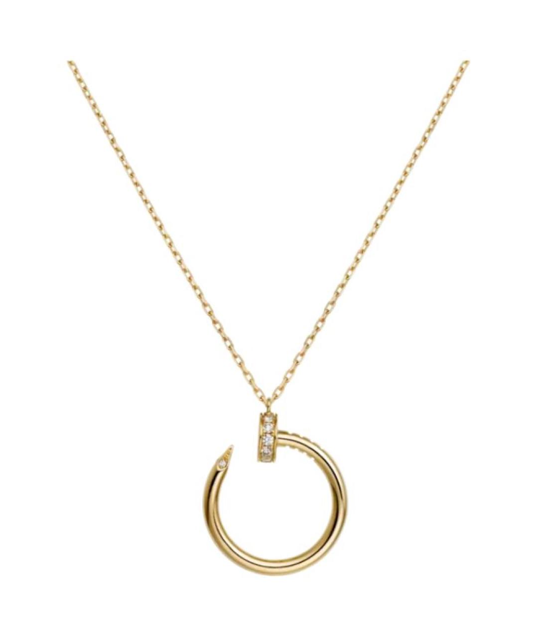 CARTIER Золотая подвеска из желтого золота, фото 2