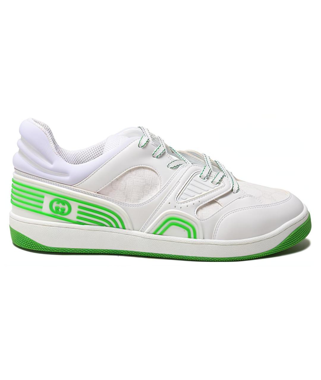 GUCCI Белые кеды, фото 8