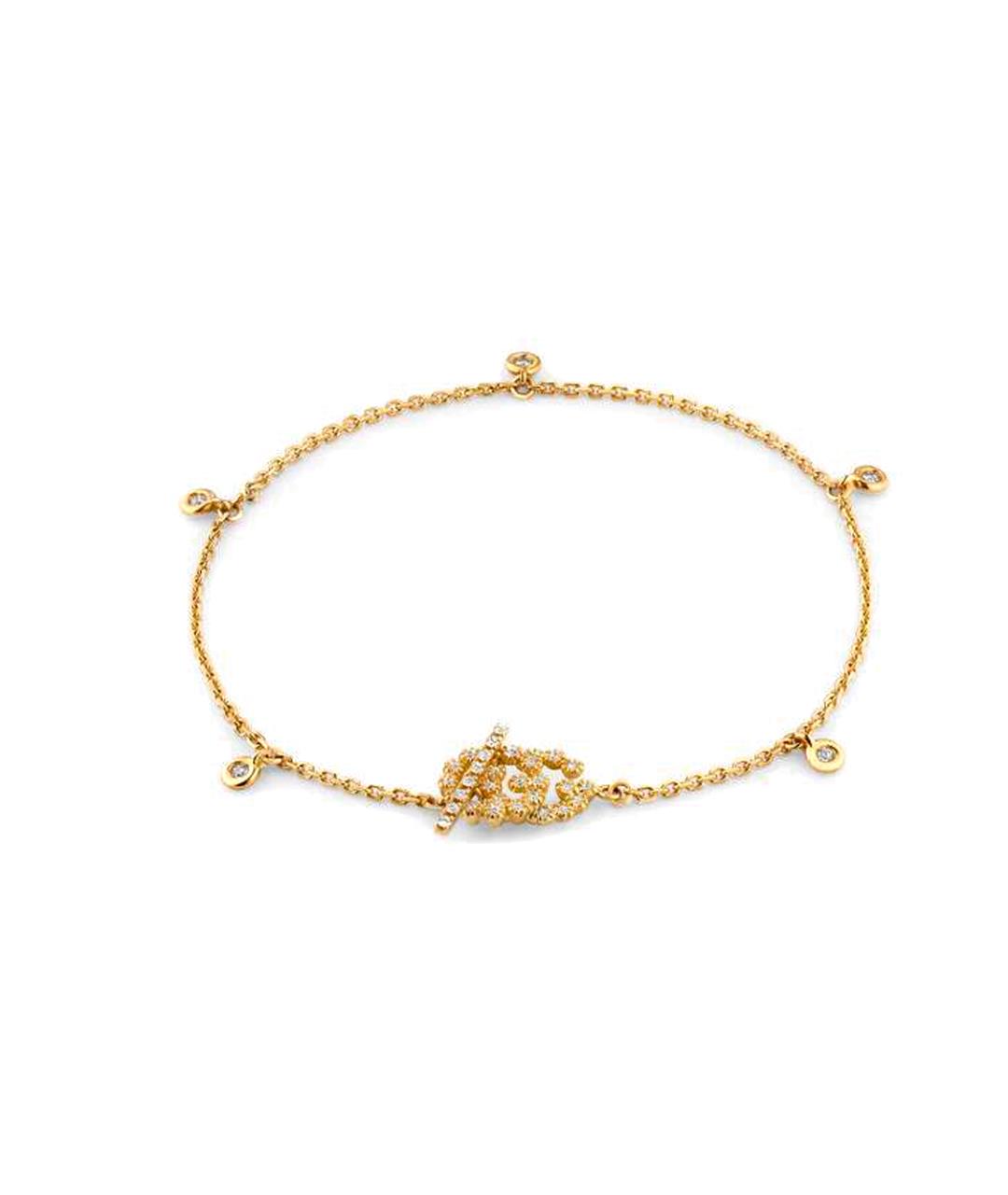 GUCCI Золотой браслет из желтого золота, фото 1