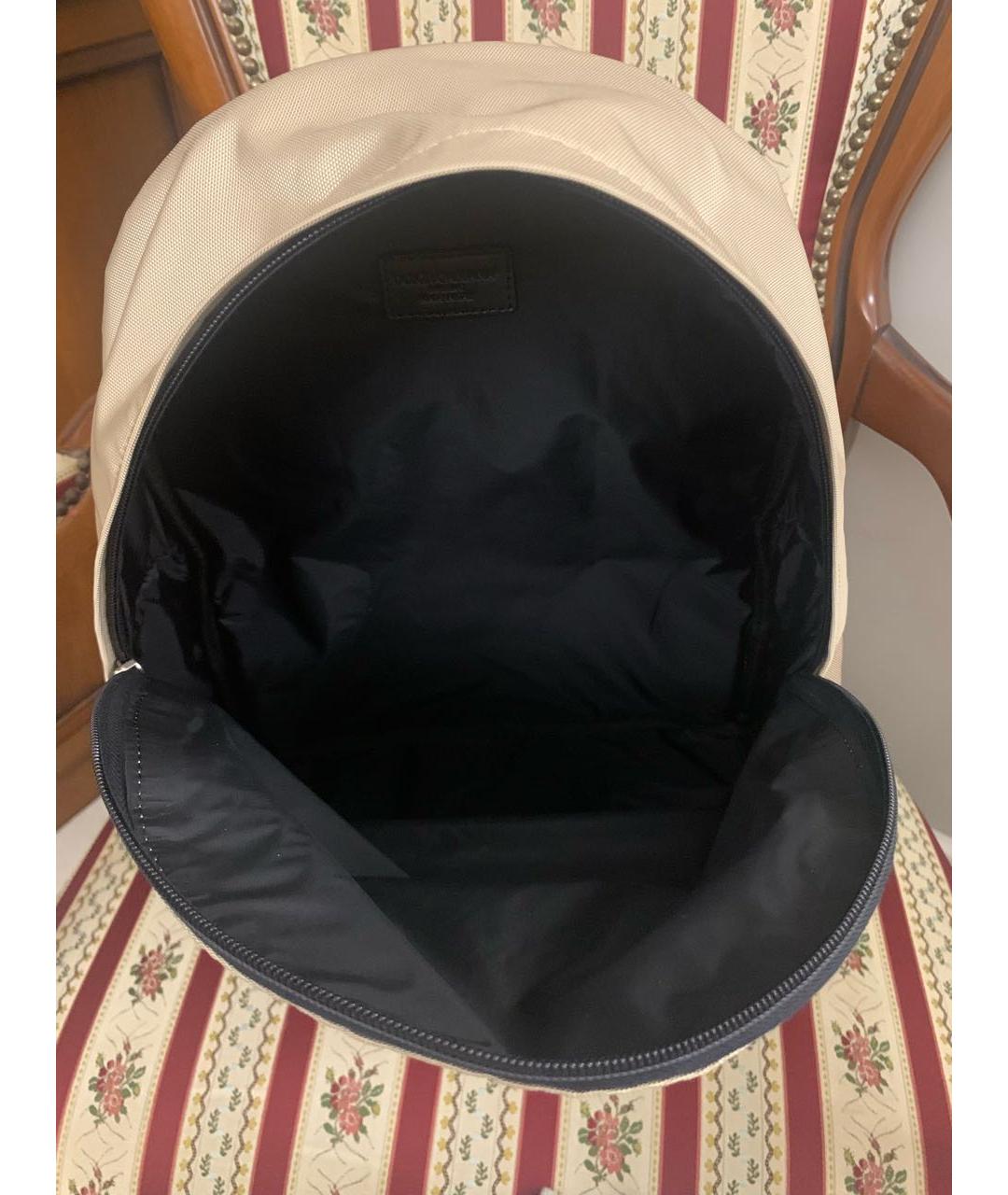 DOLCE & GABBANA KIDS Бежевый рюкзак, фото 6