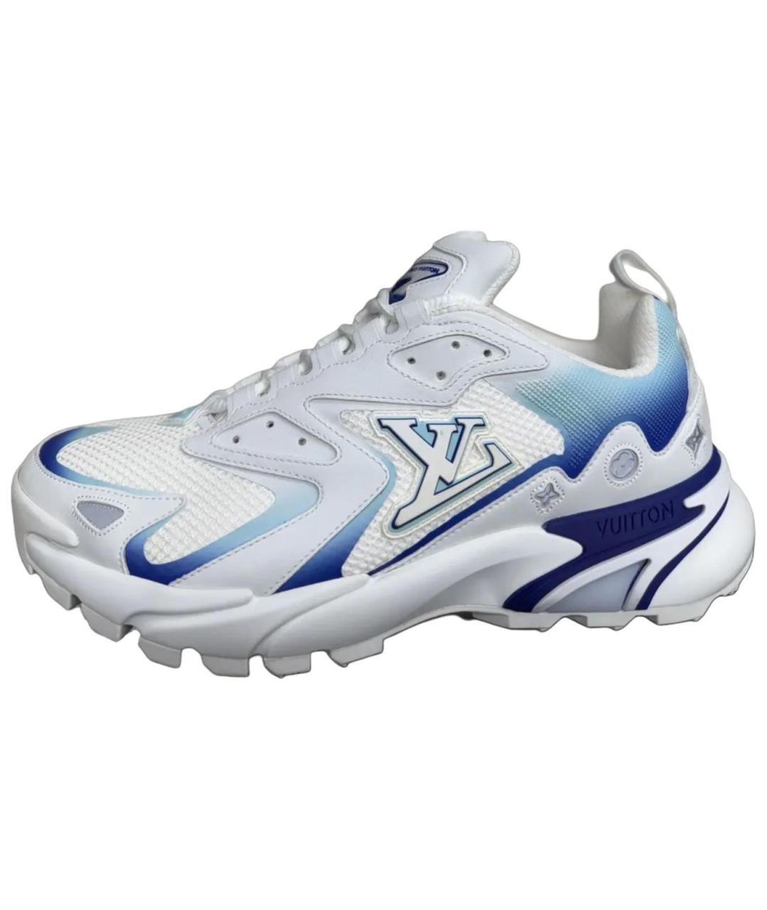 LOUIS VUITTON Белые низкие кроссовки / кеды, фото 6