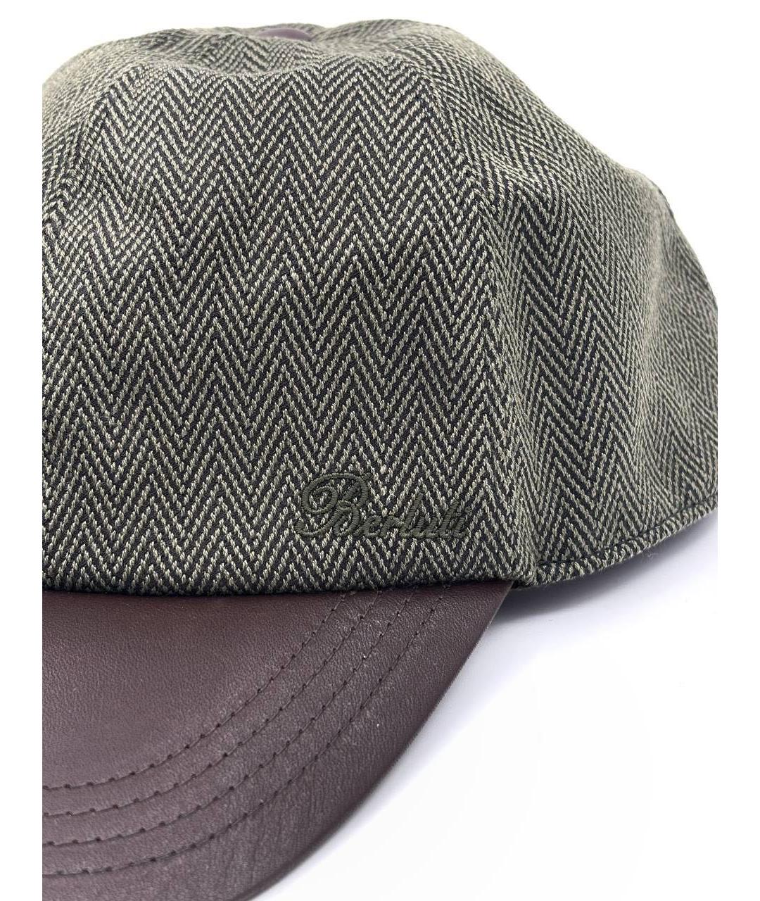 BERLUTI Зеленая кепка/бейсболка, фото 2