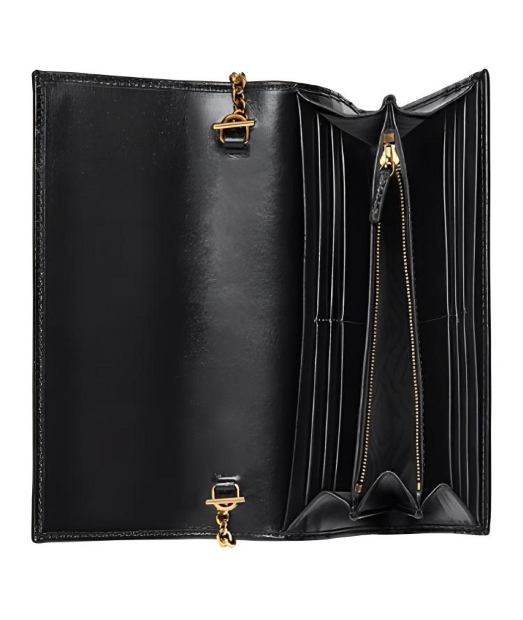 GUCCI Черная кожаная сумка через плечо, фото 4