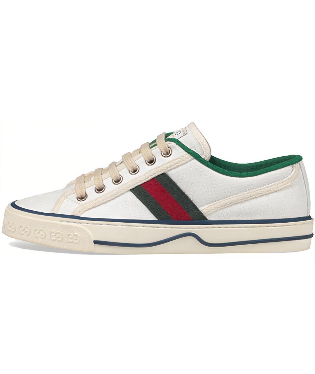 GUCCI Белые кеды, фото 6