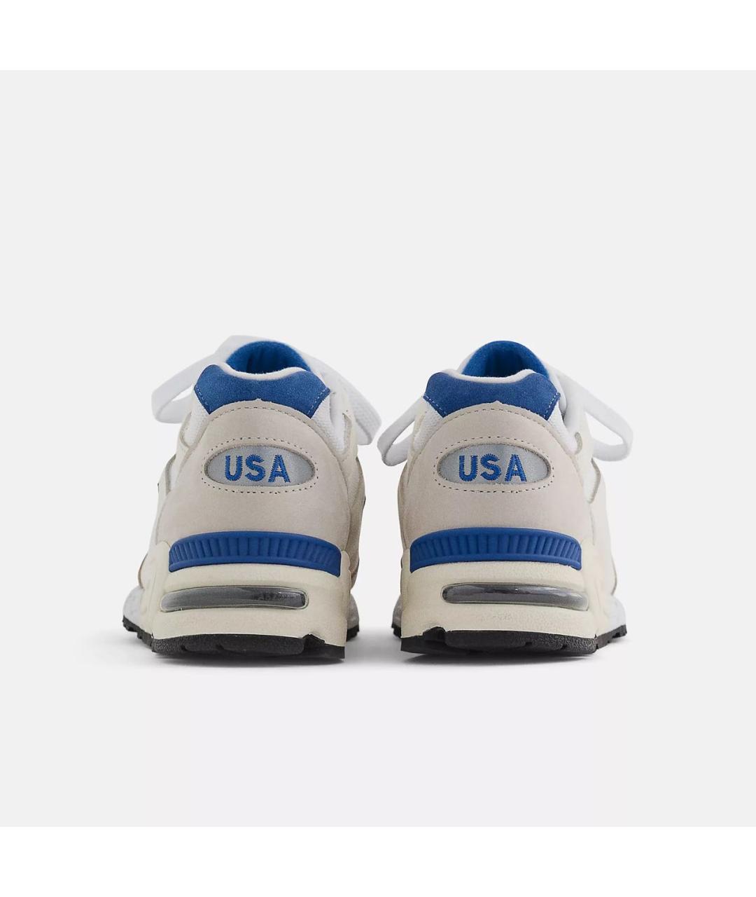 NEW BALANCE Бежевые замшевые высокие кроссовки / кеды, фото 4