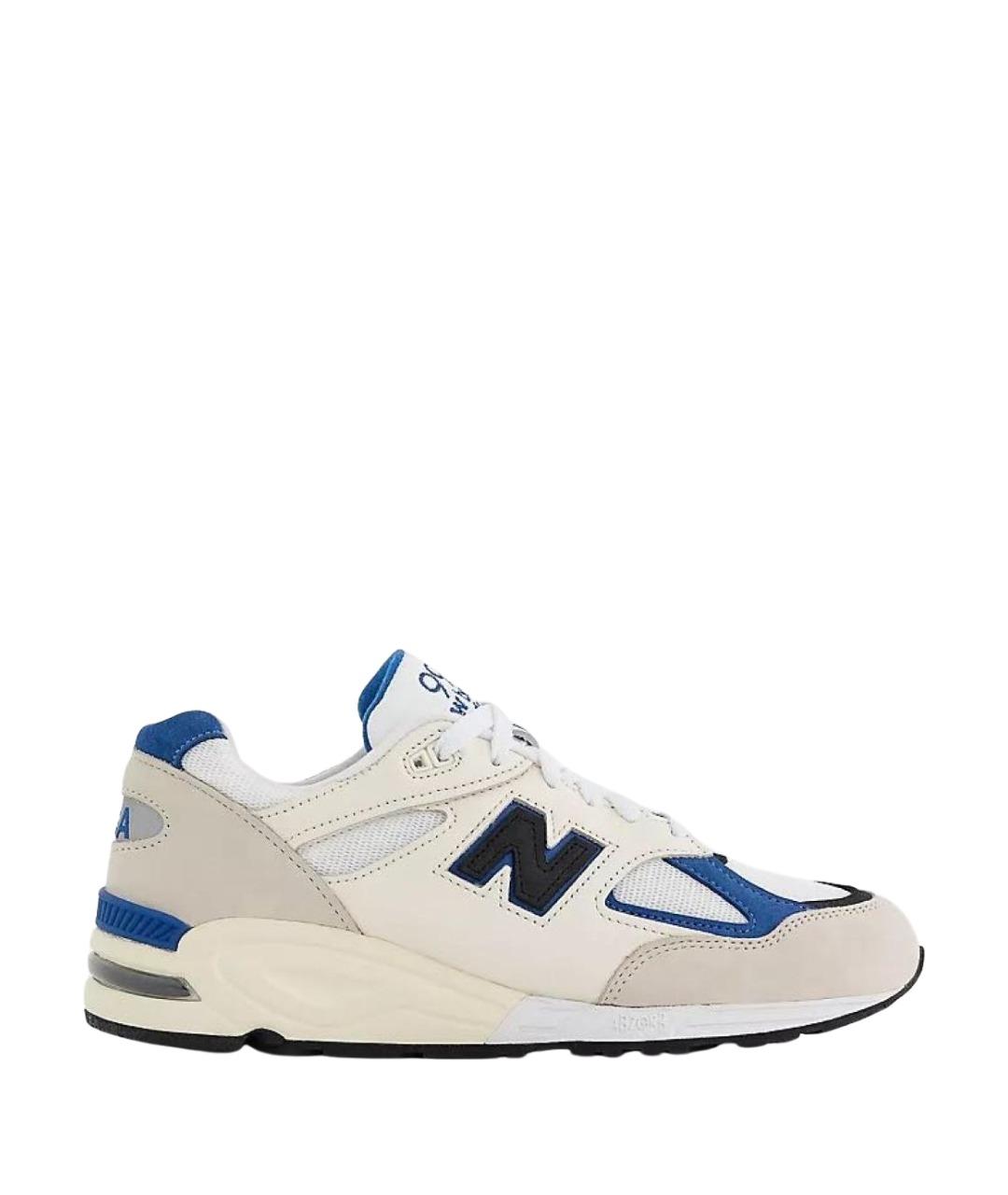 NEW BALANCE Бежевые замшевые высокие кроссовки / кеды, фото 1