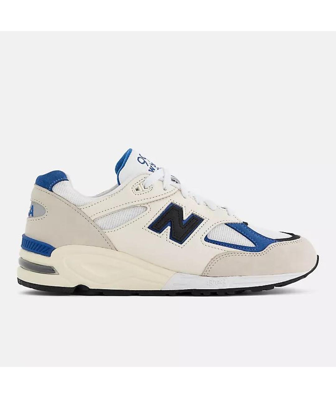 NEW BALANCE Бежевые замшевые высокие кроссовки / кеды, фото 6