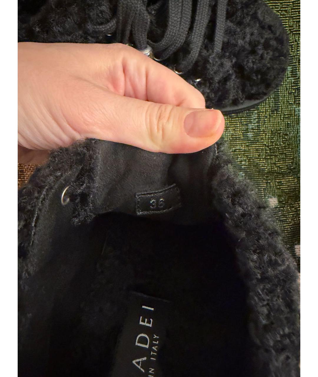 CASADEI Черные ботинки, фото 6