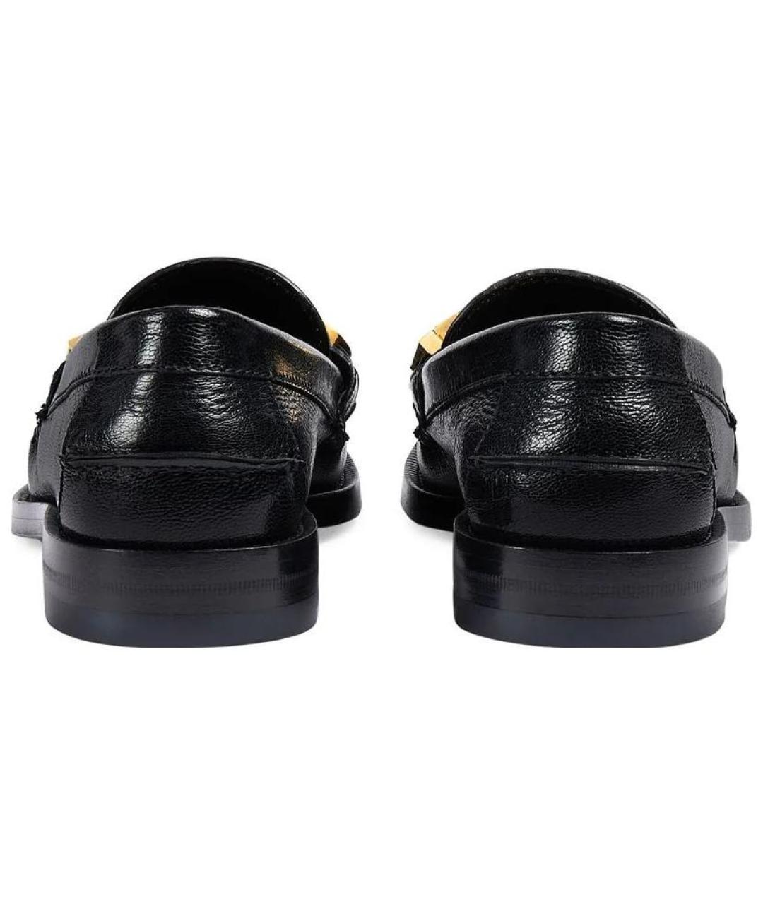 GUCCI Черные кожаные лоферы, фото 5