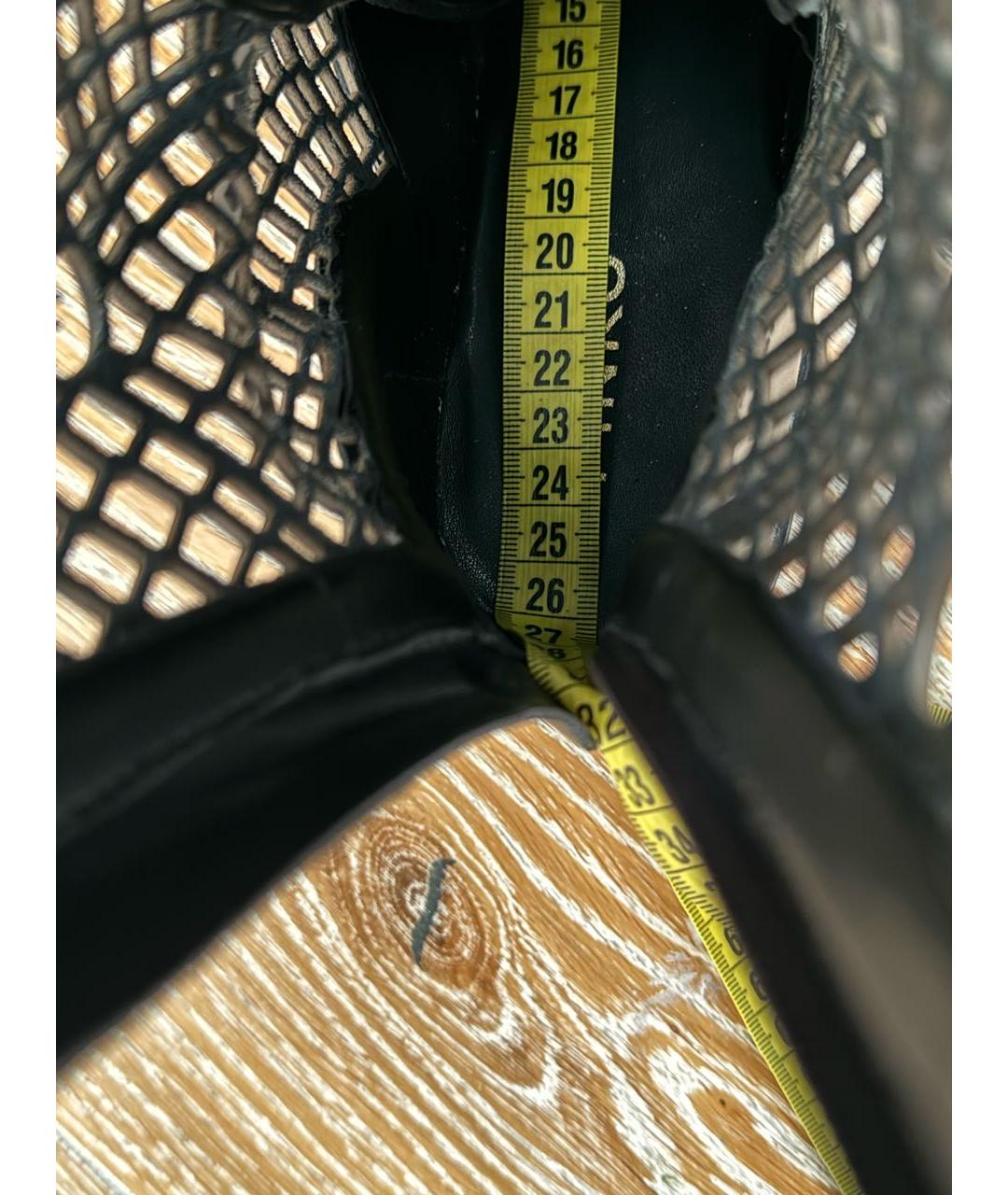 PINKO Черные кожаные ботинки, фото 6