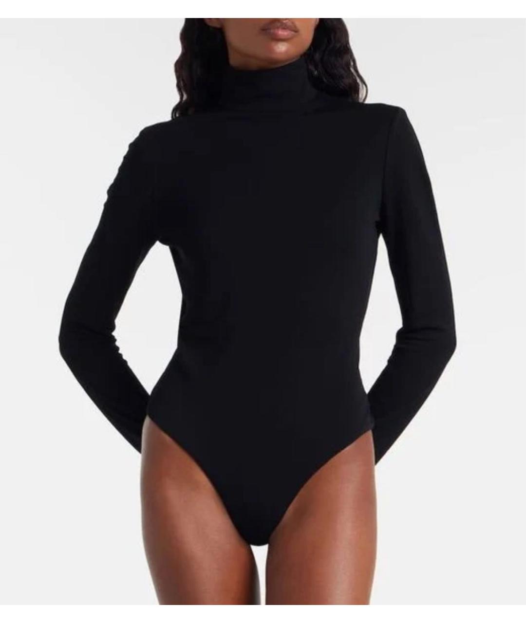 ALAIA Черное вискозное боди, фото 6