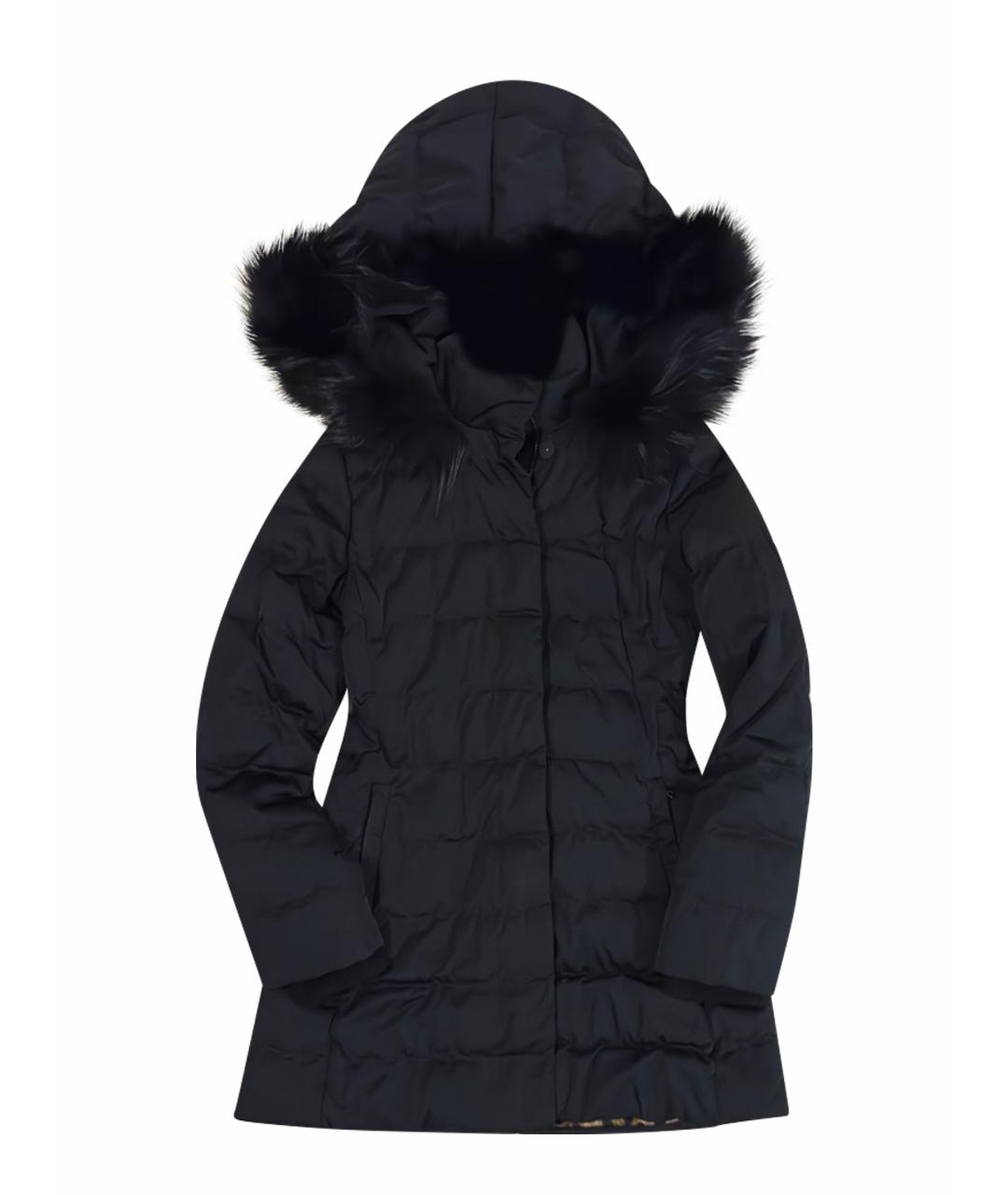 DOLCE&GABBANA Черный пуховик, фото 1