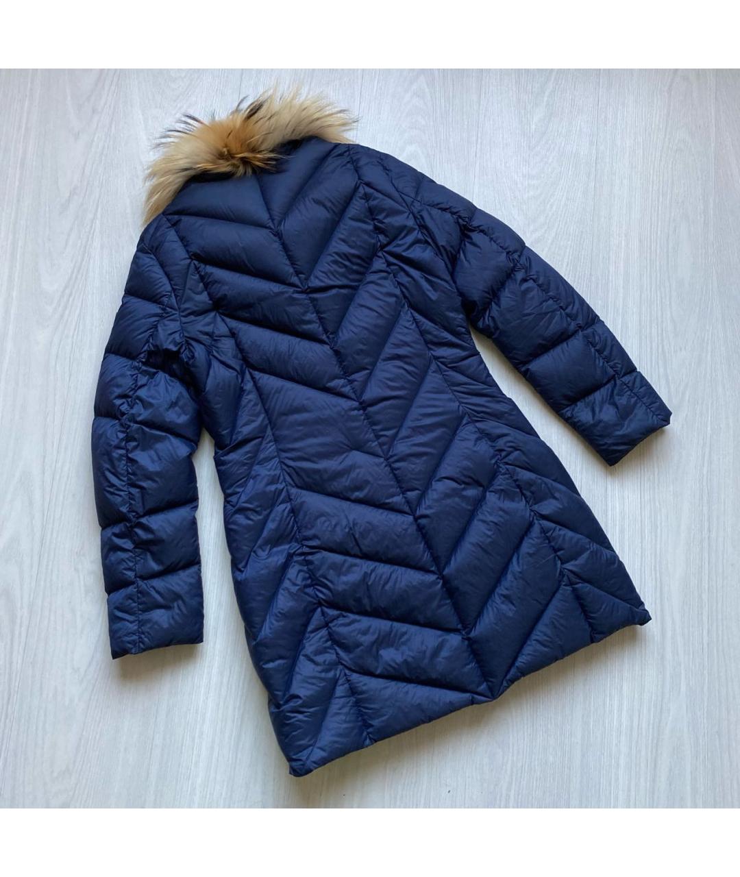 EMPORIO ARMANI Синий пуховик, фото 6