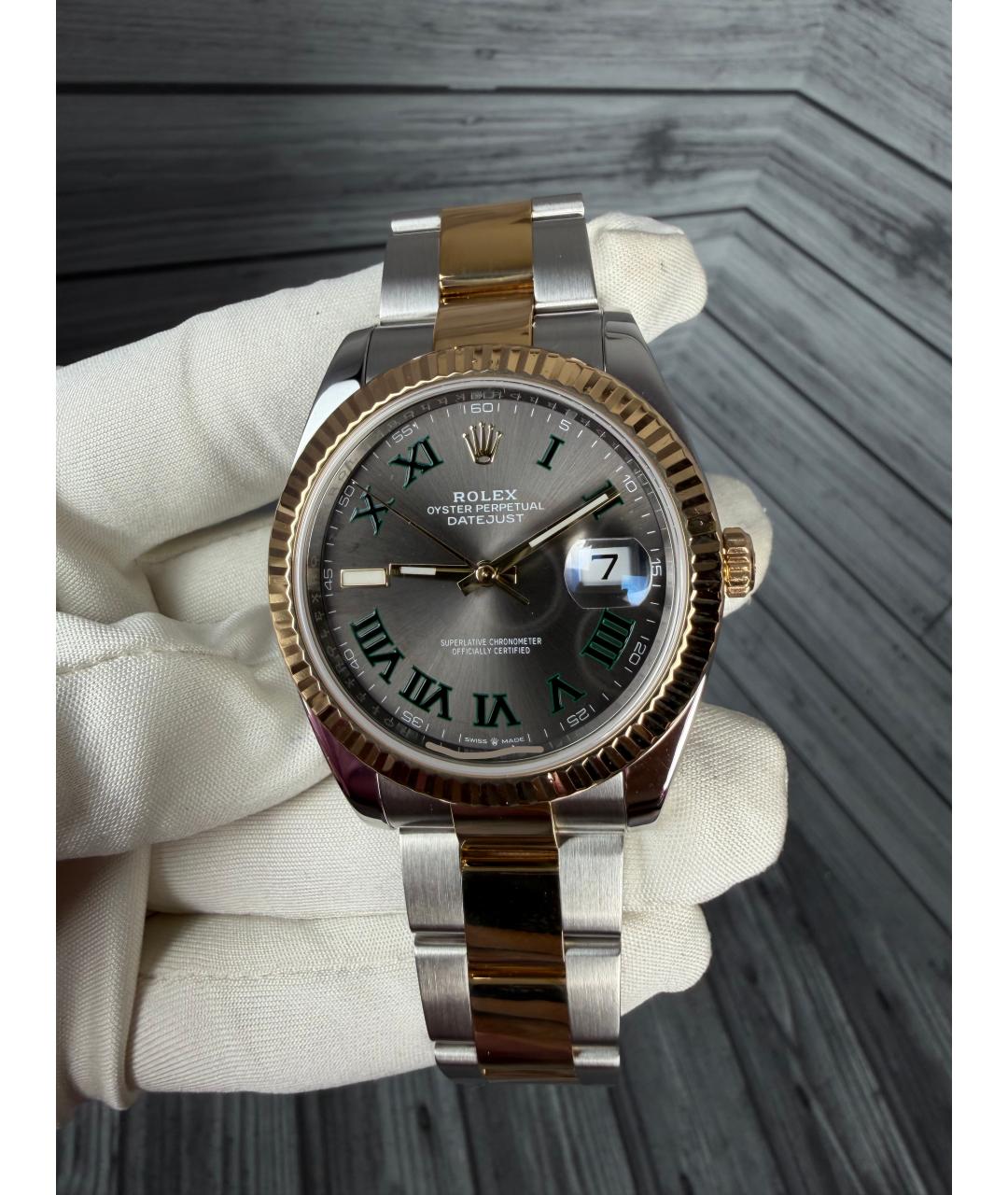 ROLEX Мульти часы из желтого золота, фото 3