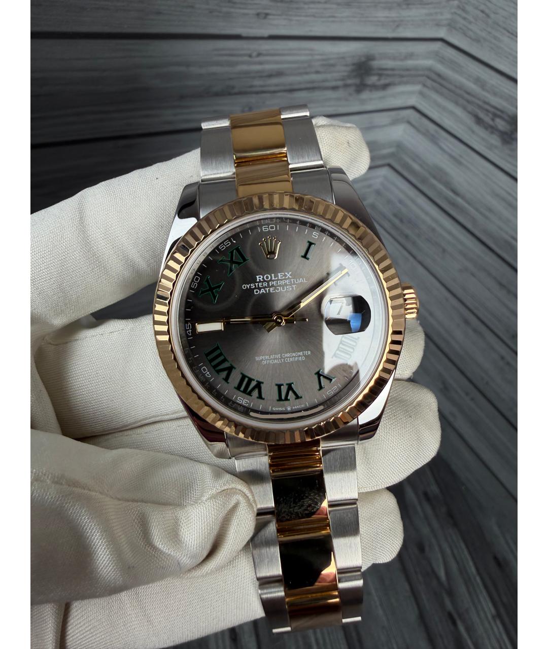 ROLEX Мульти часы из желтого золота, фото 2