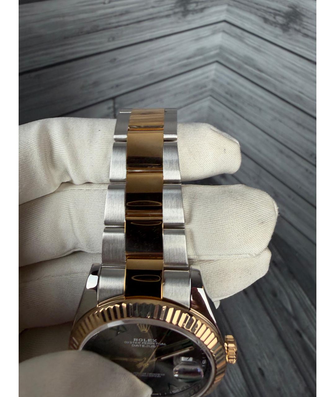 ROLEX Мульти часы из желтого золота, фото 7