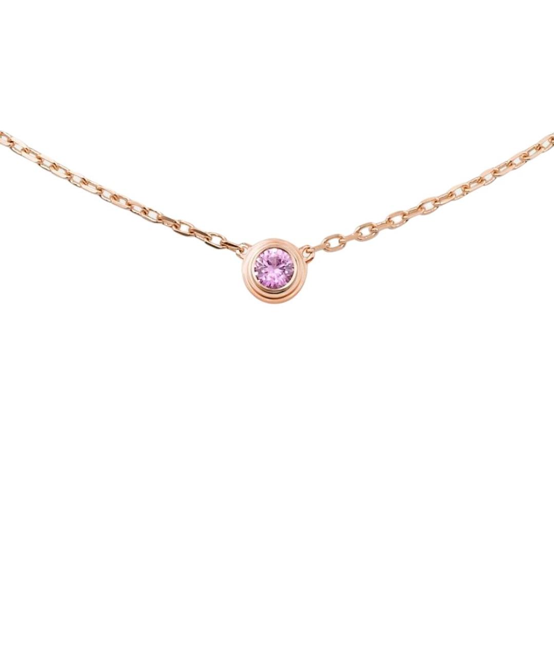 CARTIER Золотая подвеска из розового золота, фото 4