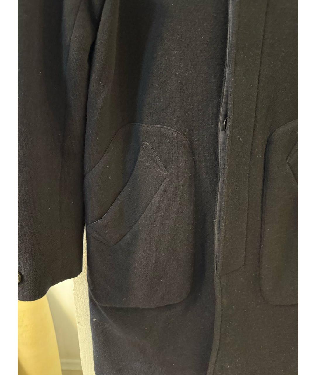 BARENA Темно-синее шерстяное пальто, фото 2