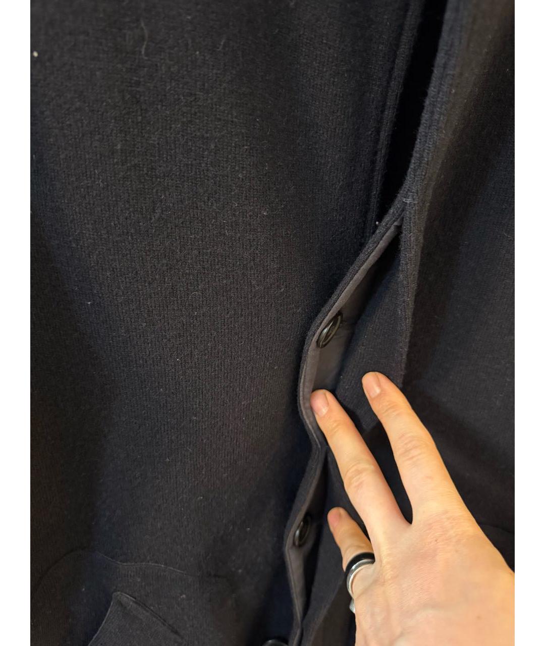 BARENA Темно-синее шерстяное пальто, фото 8