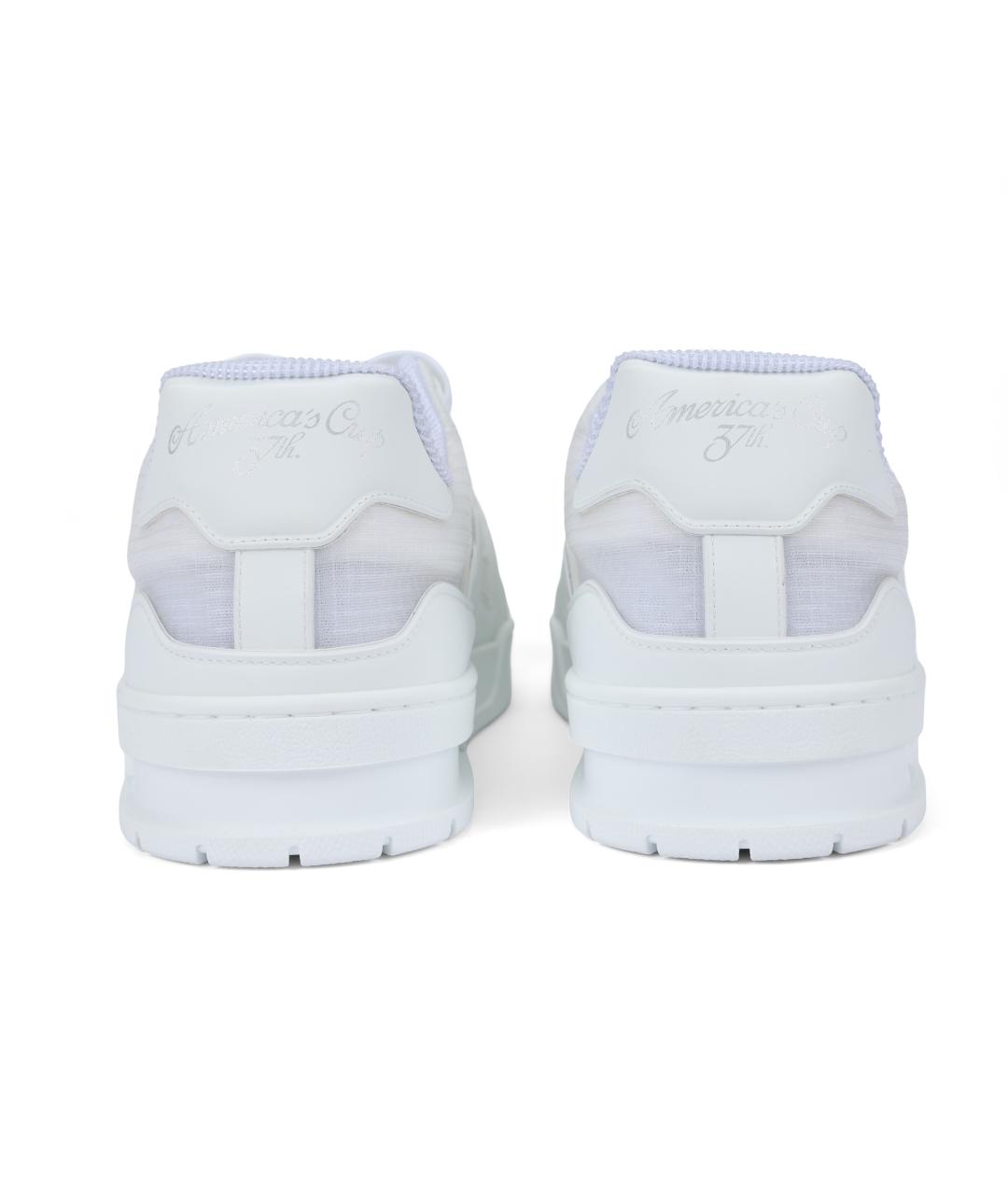 LOUIS VUITTON Белые низкие кроссовки / кеды, фото 4