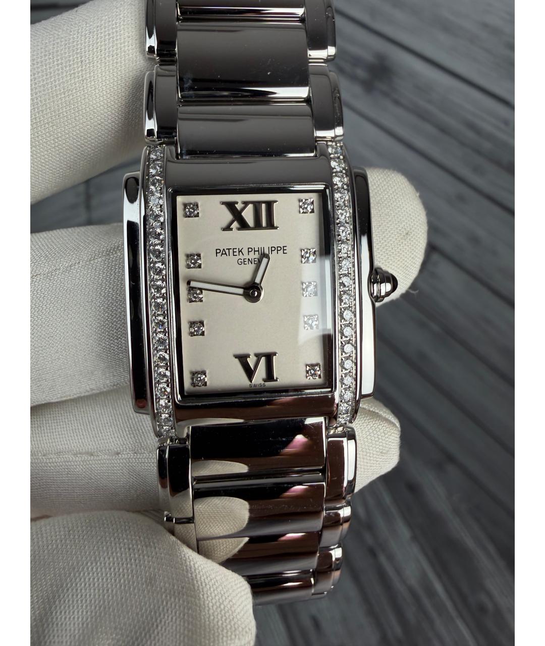 PATEK PHILIPPE Серебряные часы, фото 3