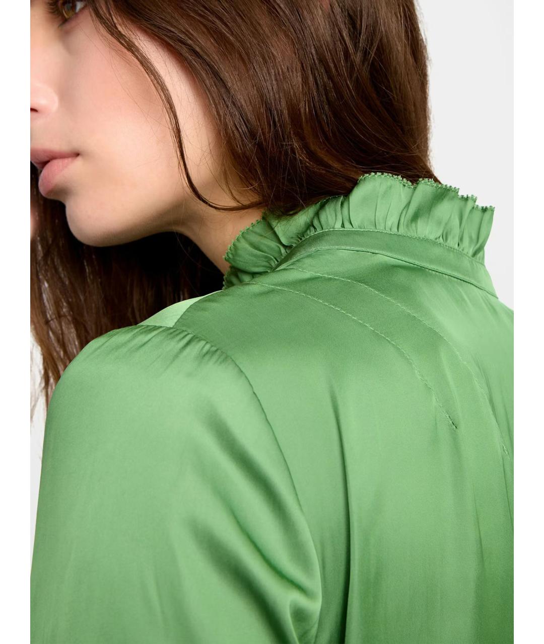 ZADIG & VOLTAIRE Зеленая полиэстеровая блузы, фото 7