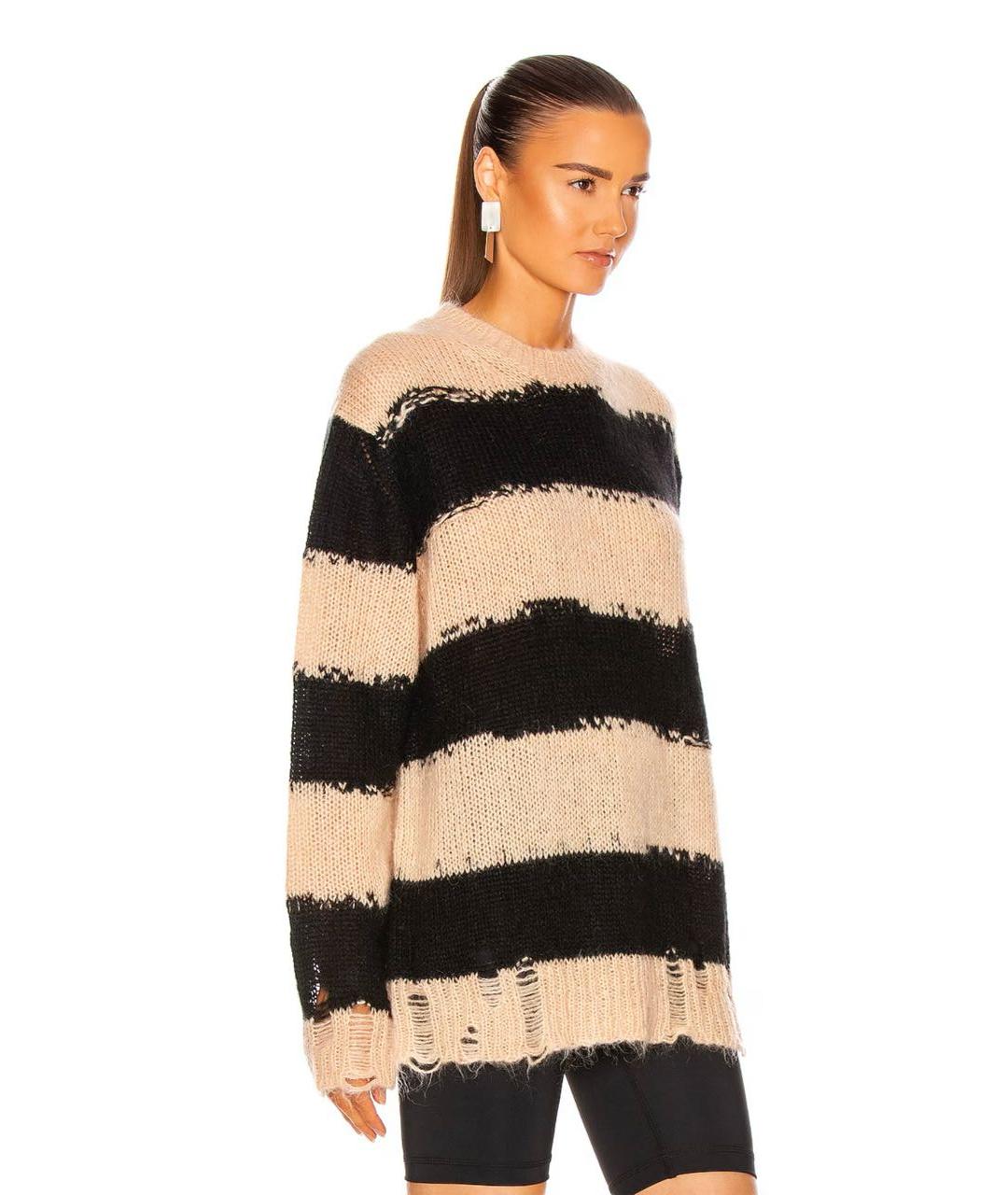 ACNE STUDIOS Черный шерстяной джемпер / свитер, фото 2