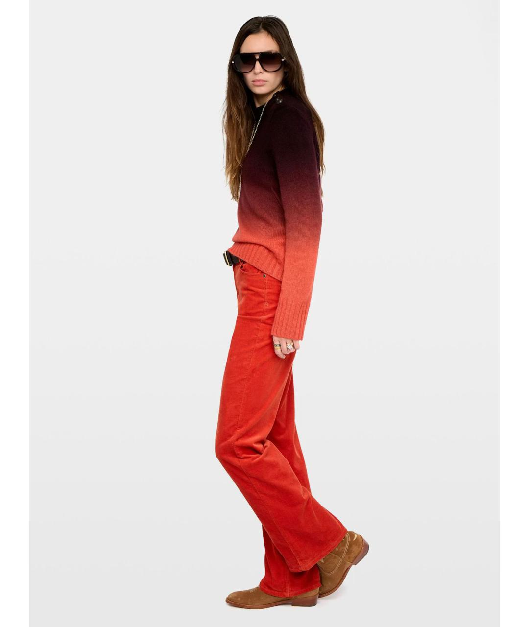 ZADIG & VOLTAIRE Мульти кашемировый джемпер / свитер, фото 5