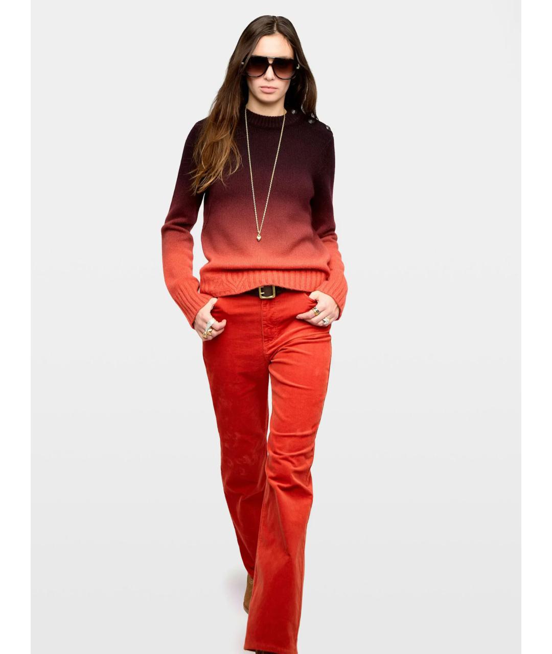 ZADIG & VOLTAIRE Мульти кашемировый джемпер / свитер, фото 2