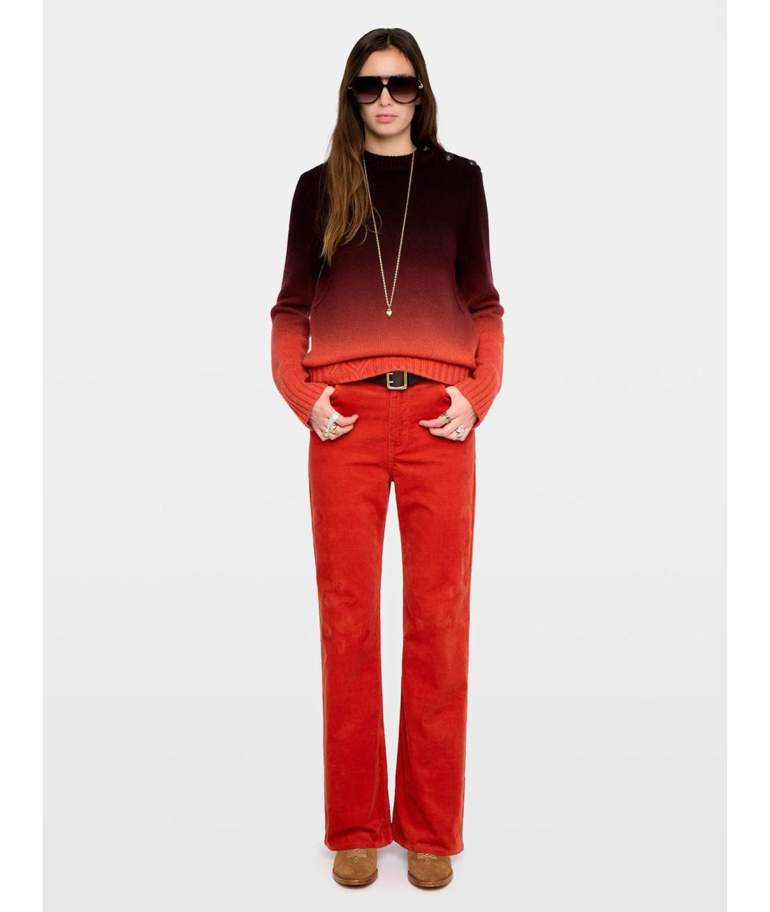 ZADIG & VOLTAIRE Мульти кашемировый джемпер / свитер, фото 3