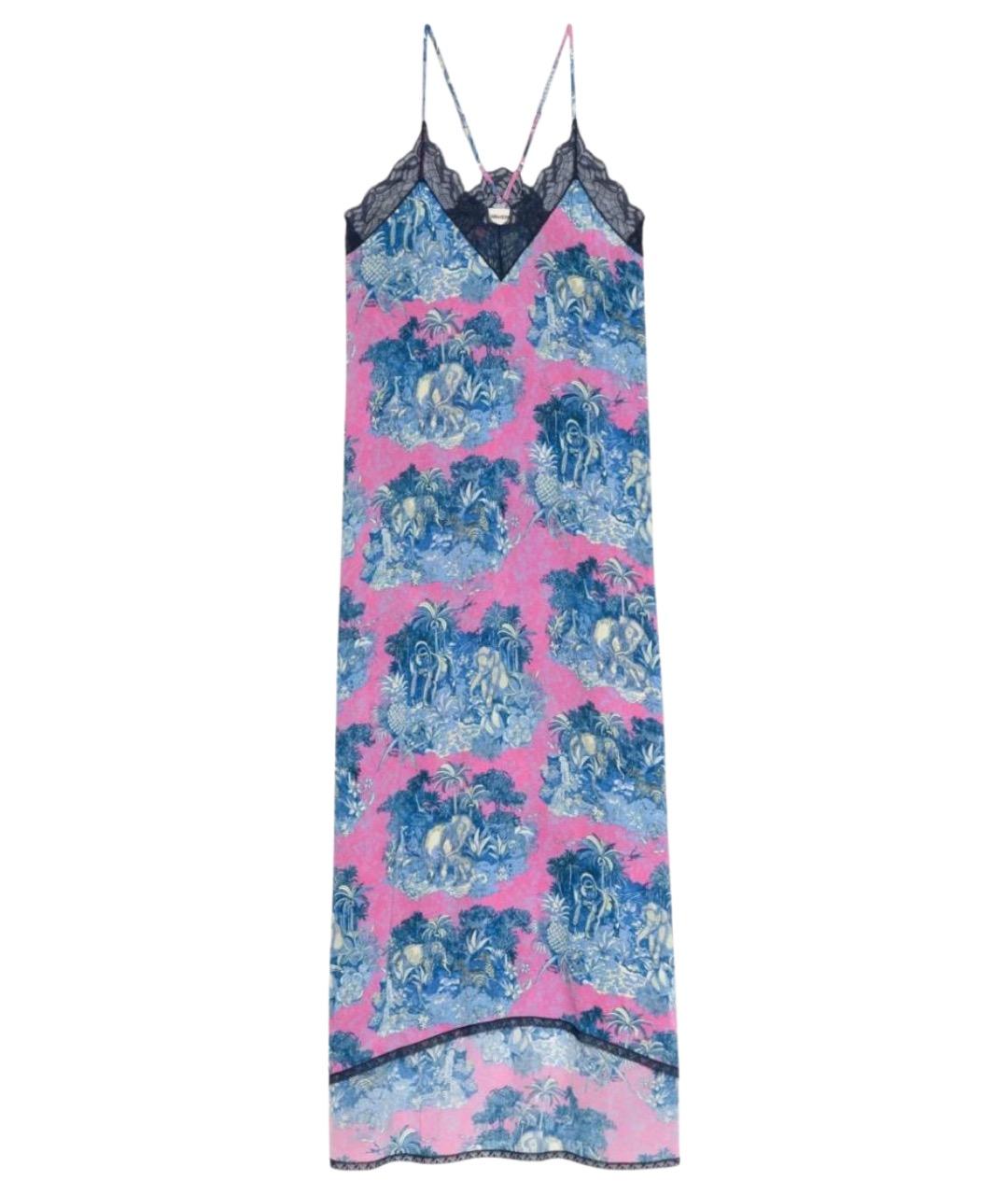 ZADIG & VOLTAIRE Мульти вискозное повседневное платье, фото 1