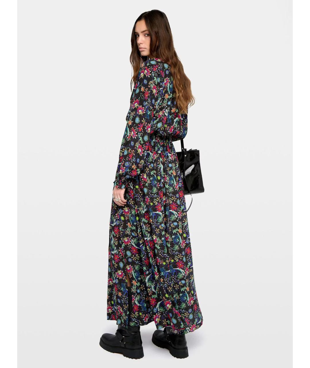 ZADIG & VOLTAIRE Мульти вискозное повседневное платье, фото 3