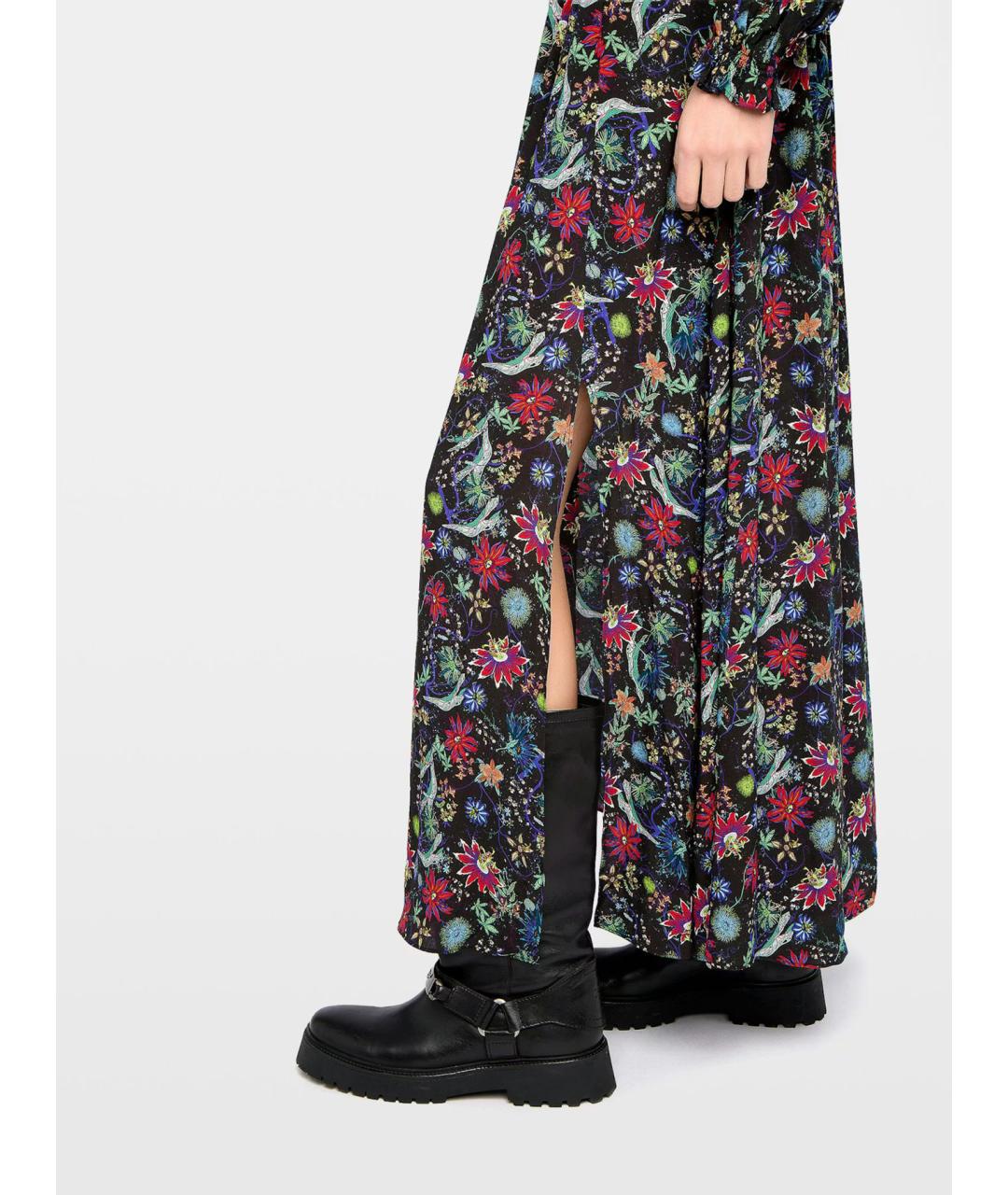 ZADIG & VOLTAIRE Мульти вискозное повседневное платье, фото 6