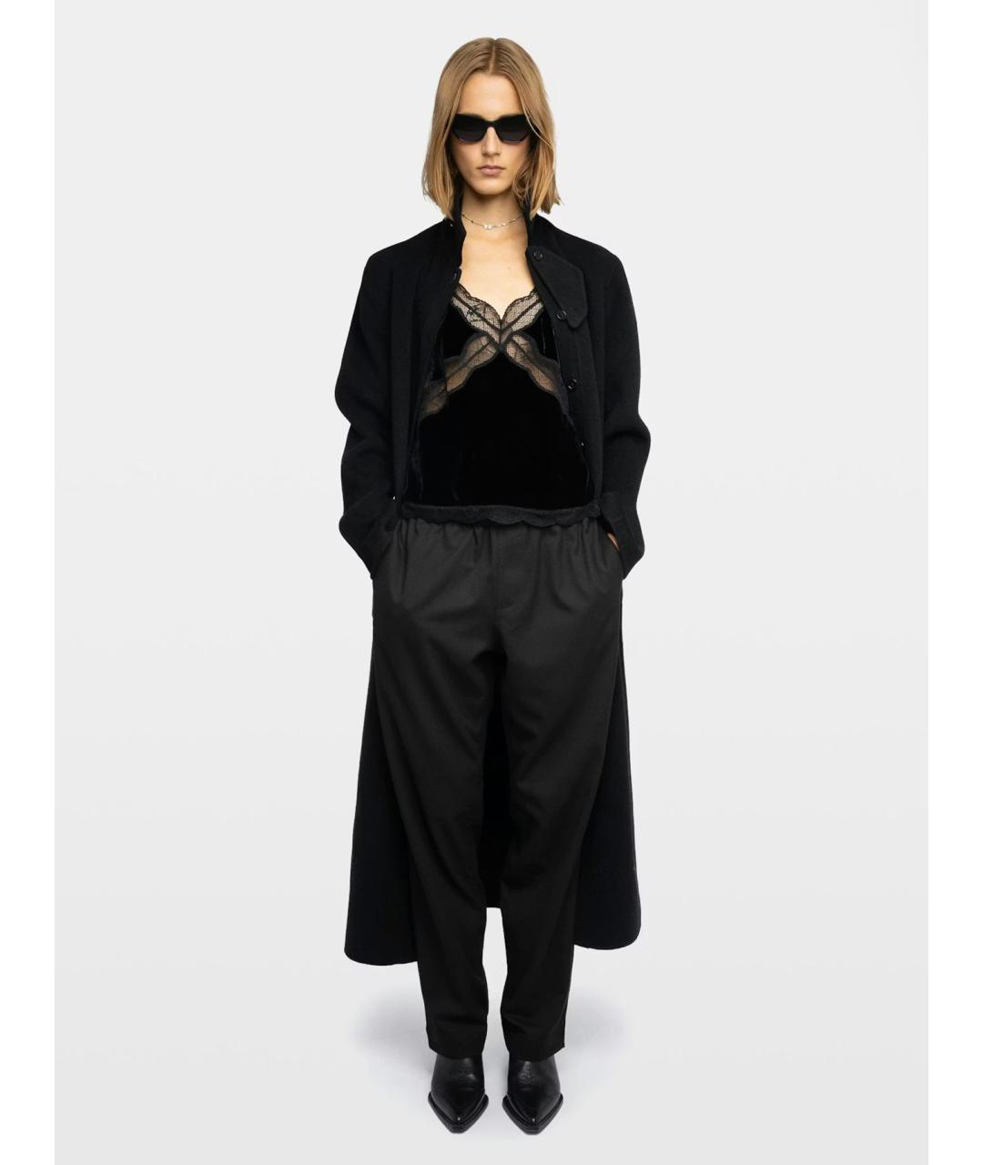 ZADIG & VOLTAIRE Черная вискозная блузы, фото 2